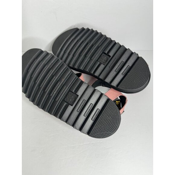 Doc Dr. Martens Blaire Flatform Peach Leather Sandals Women's Size 10 42 UK 8 Ne - Picture 8 of 8